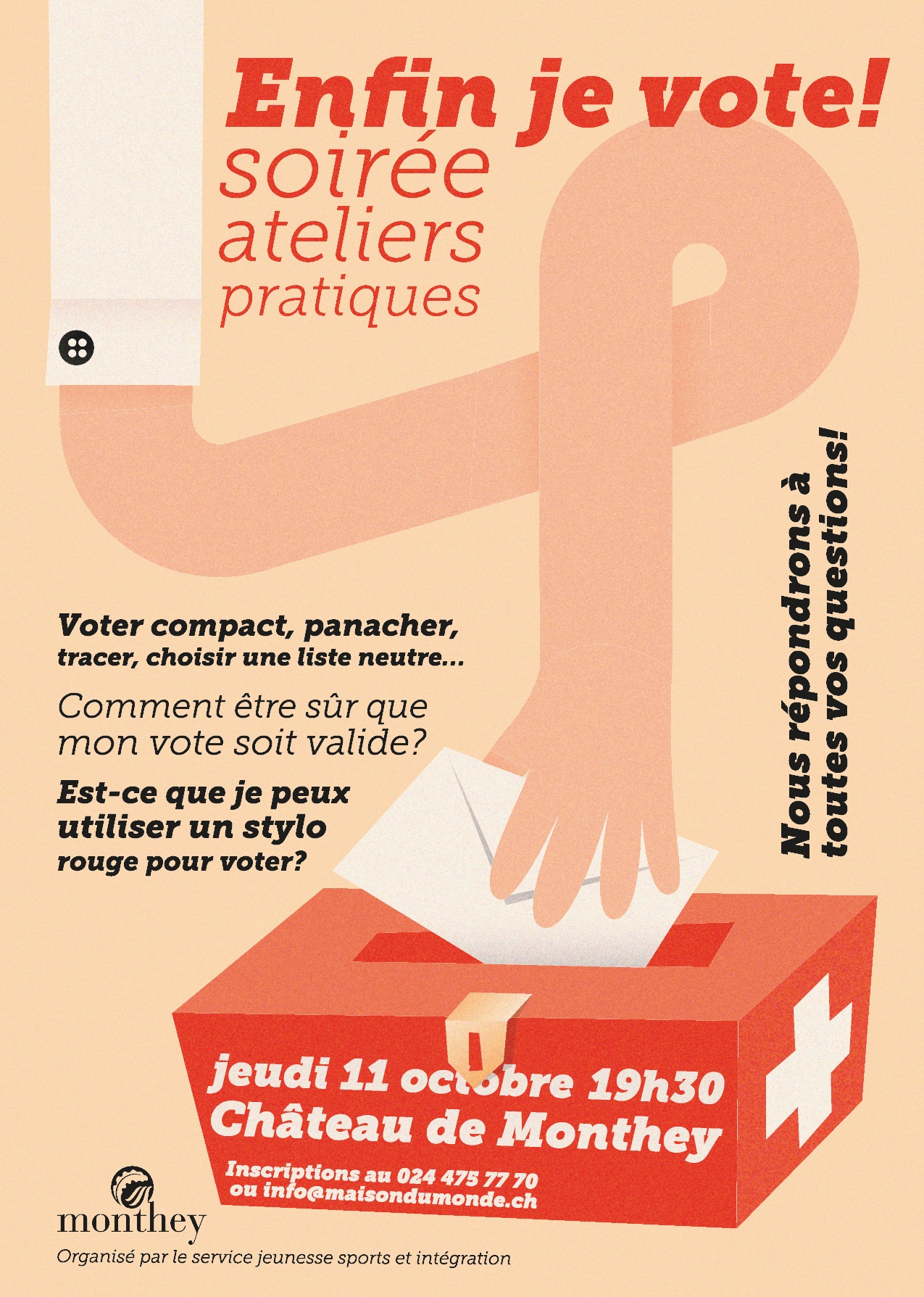 Une formation à la citoyenneté est organisée à Monthey